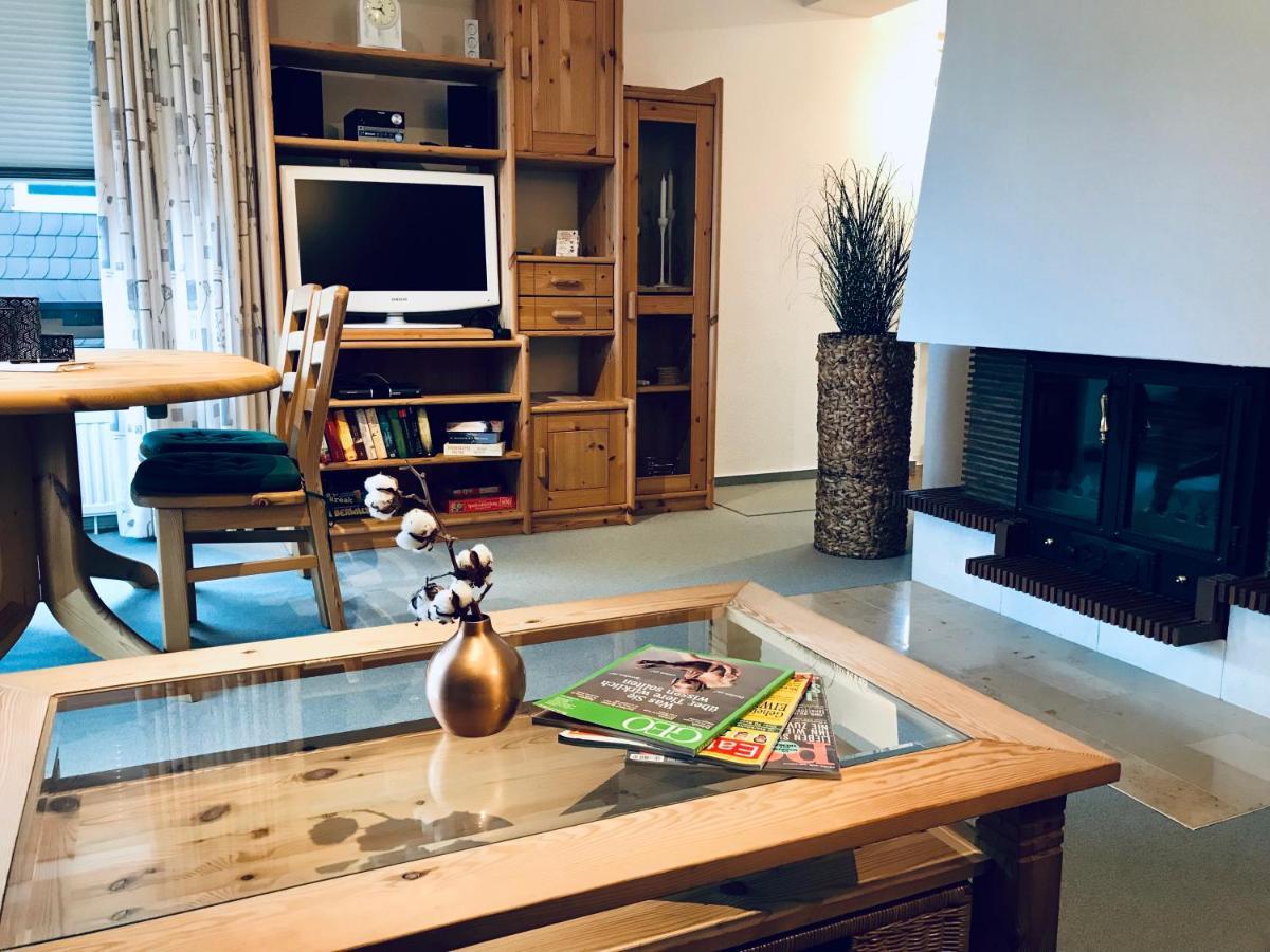 Grosse Wohnung - Kamin - Balkon - Boxspringbett - Skiwiese Braunlage Kültér fotó